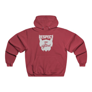 Respect the beard Hooded Sweatshirt
