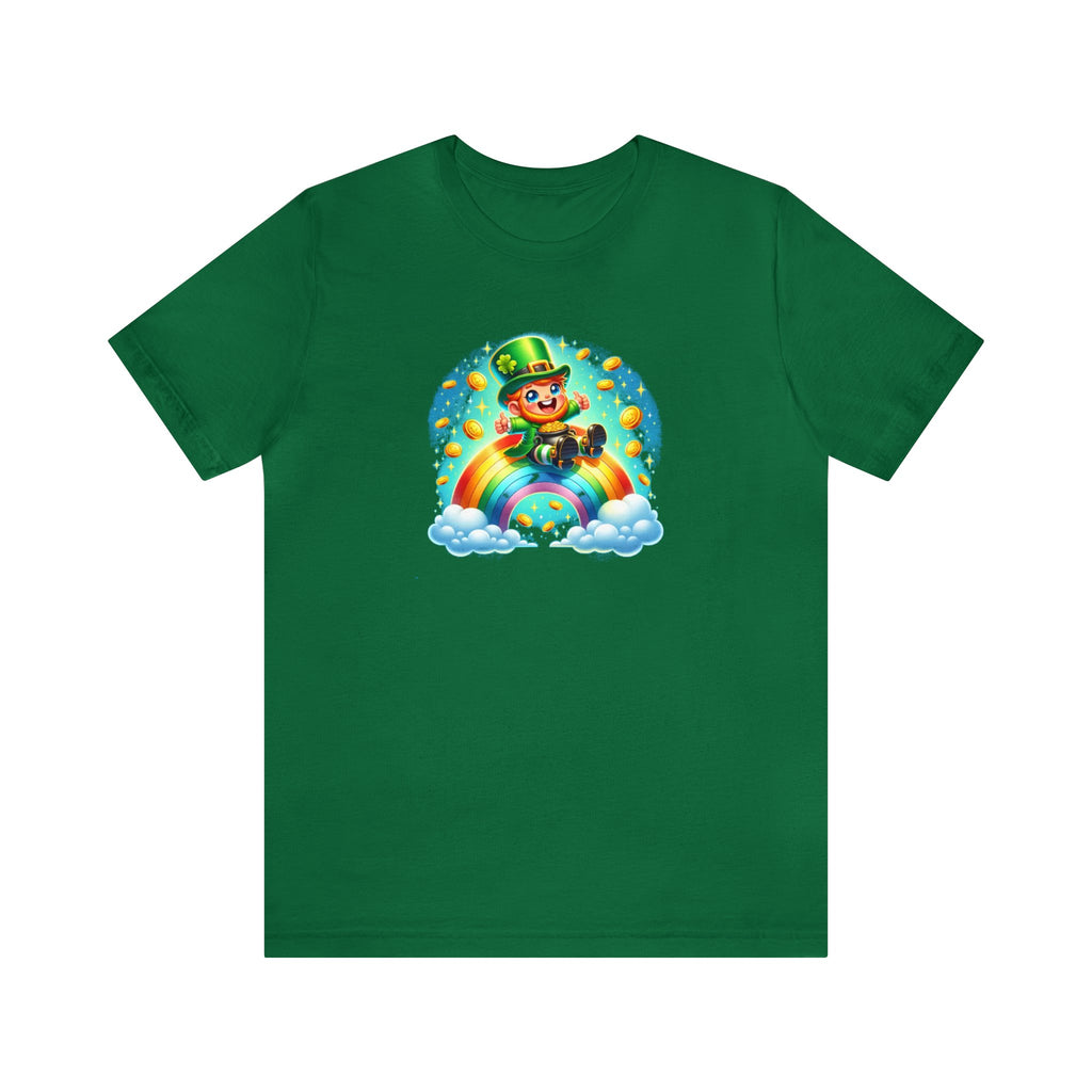Lucky Leprechaun's Pot of Gold - Whimsical St. Patrick's Day T-Shirt