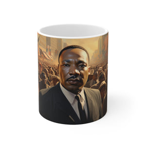 Dr. Martin Luther King jr. Ceramic Mug 11oz