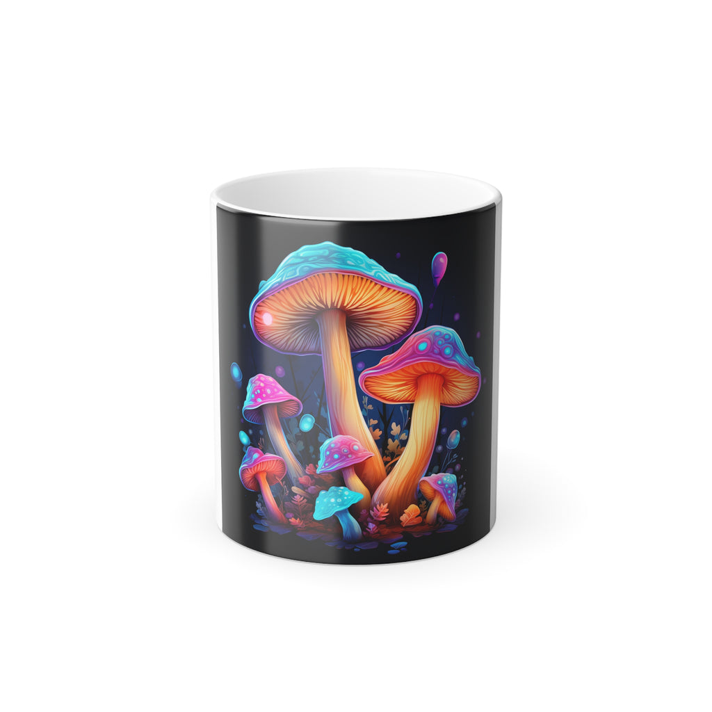 Color Morphing Mushroom Mug, 11oz