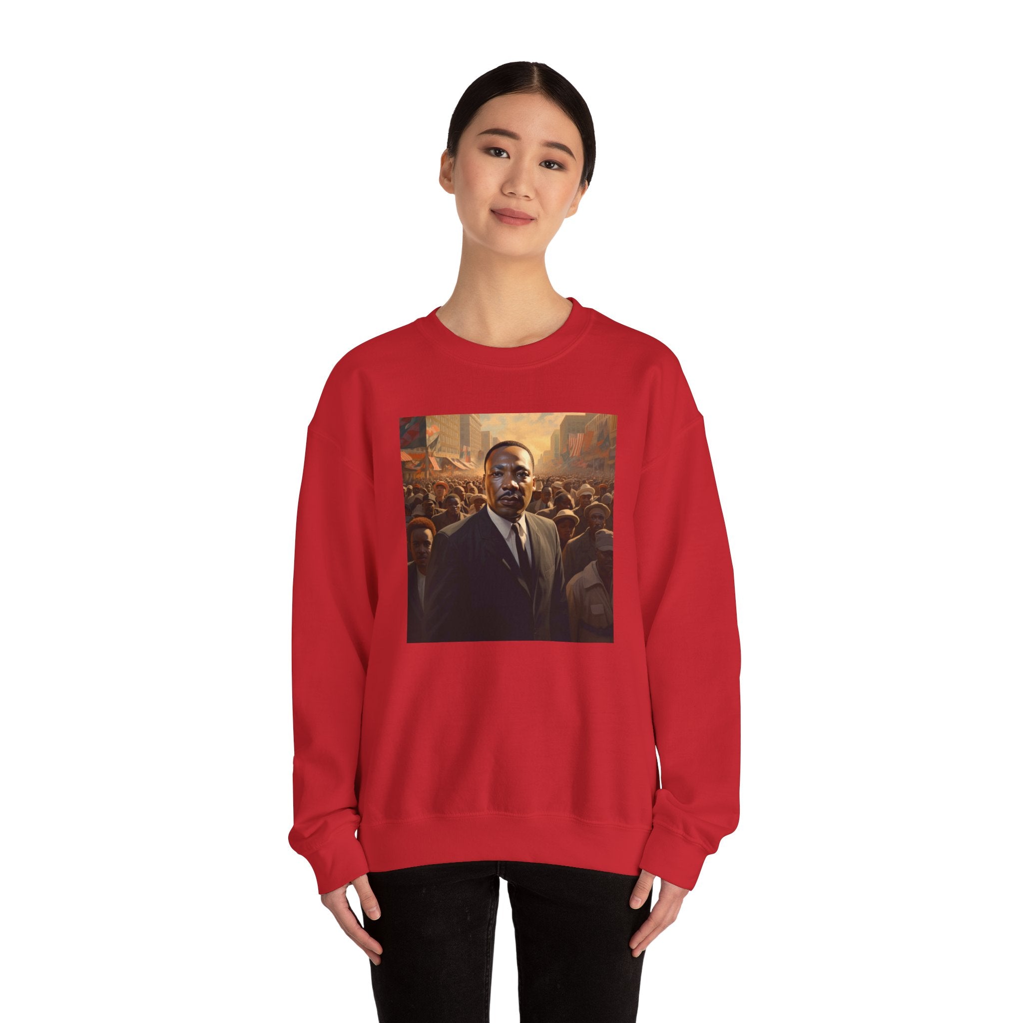 Martin Luther King Black History Month Sweat Shirt