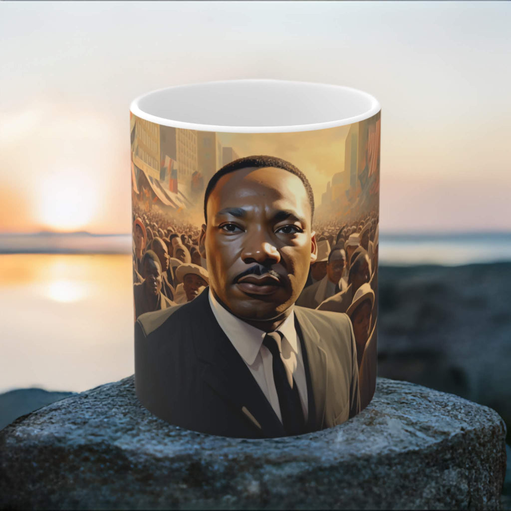 Dr. Martin Luther King jr. Ceramic Mug 11oz