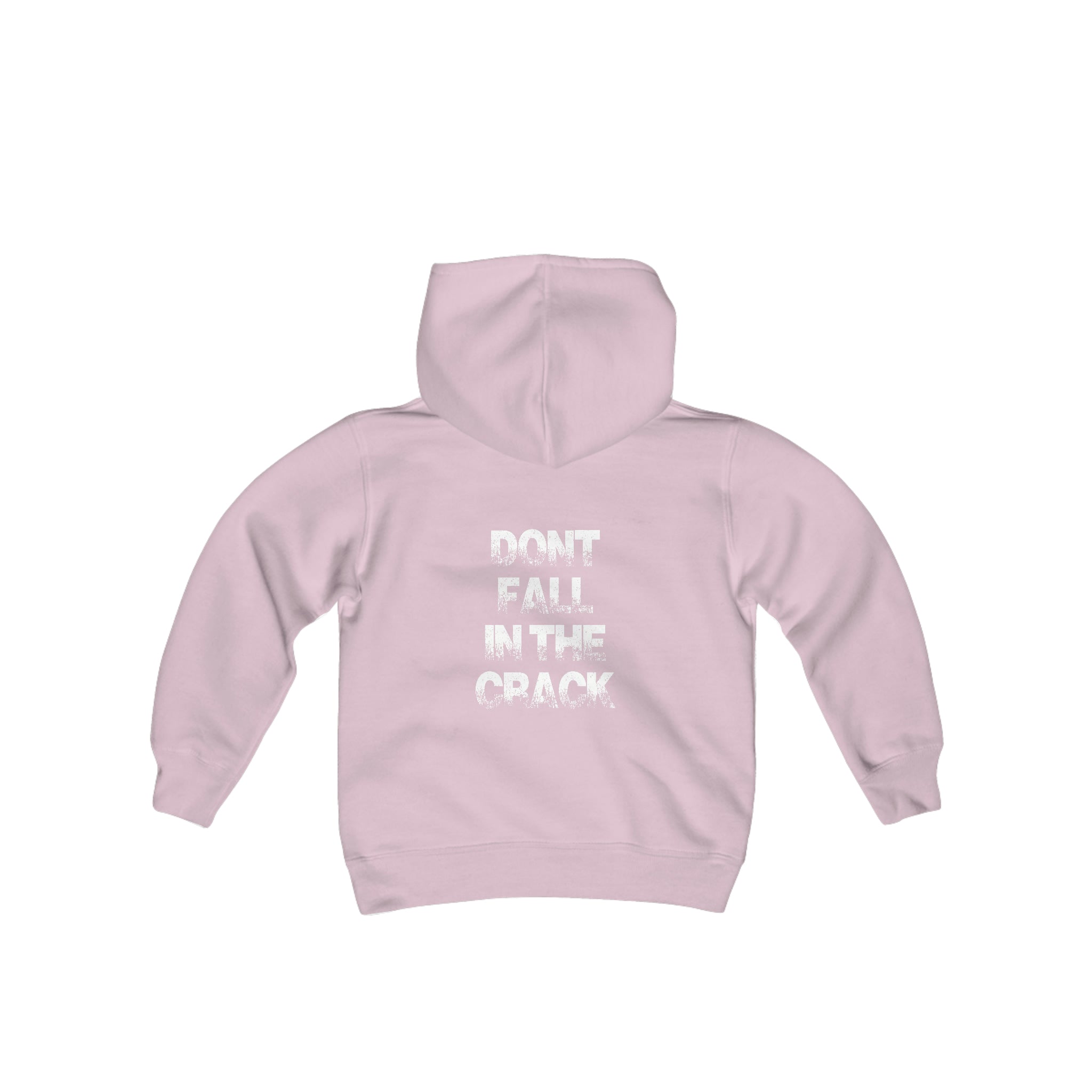 Dont Fall in the crack Youth Heavy Blend Hooded Sweatshirt