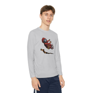 Jack Dont Fall In The Crack Youth Long Sleeve Competitor Tee